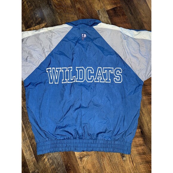 Vintage 90's Pro Player Kentucky Wildcats Light Jacket Track Top Mens Blue Sz XL - Picture 8 of 8